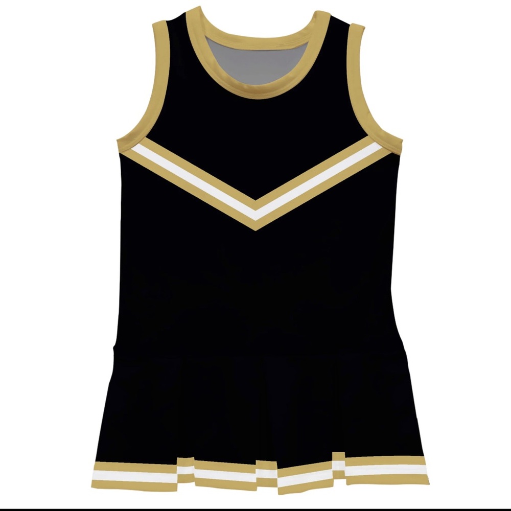Black Gold Cheer uniform